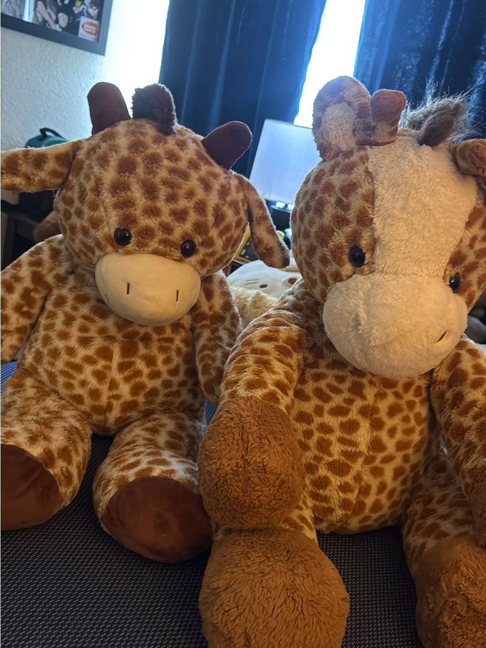 Plush Giraffe Stuffed Toy - Soft Brown & Cream Giraffe Plush